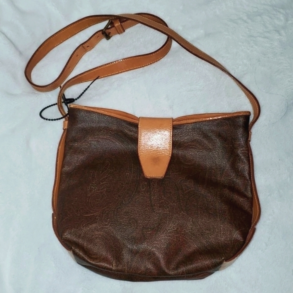 Etro Paisley Shoulder Bag Purse